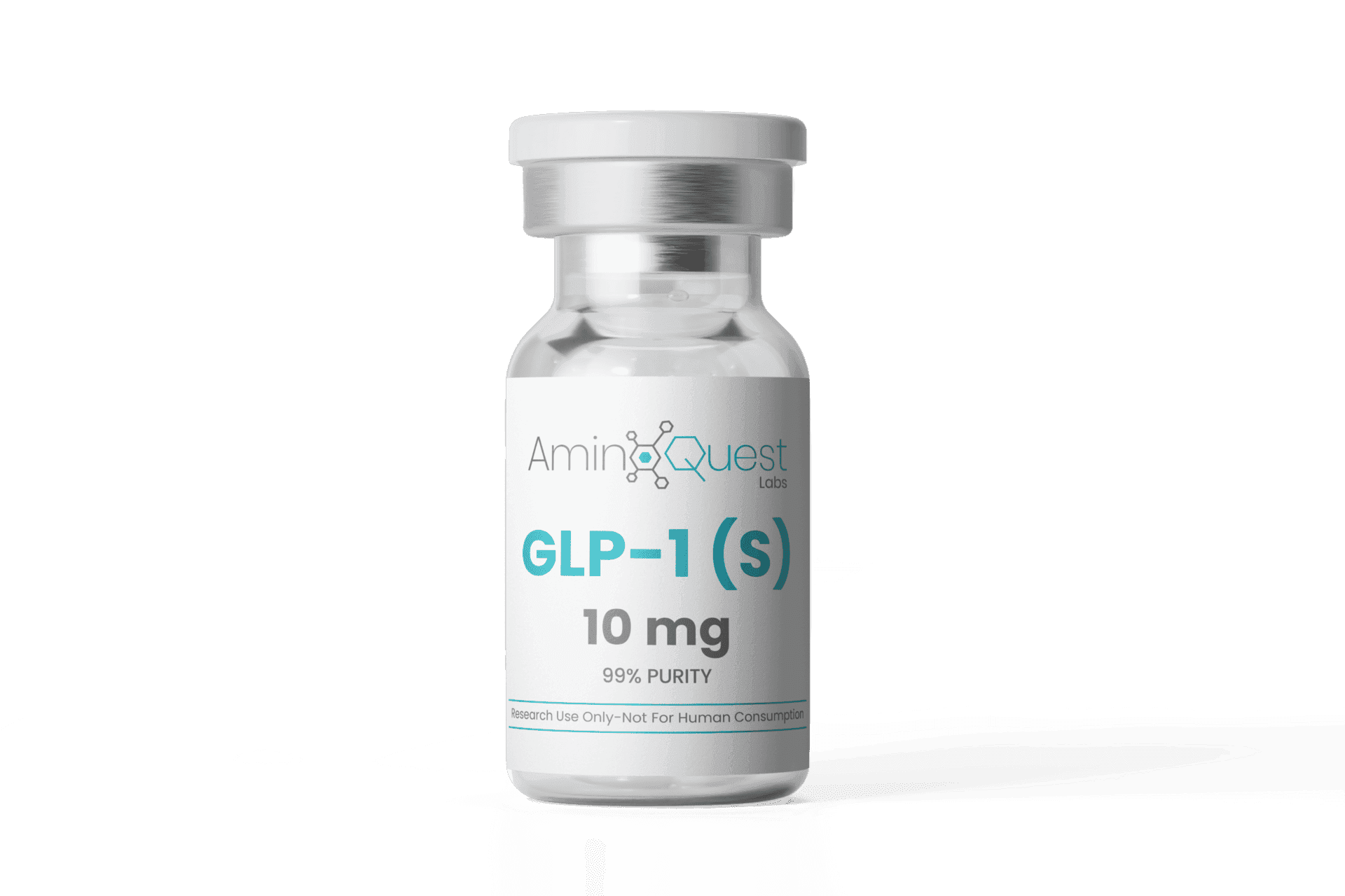 An AminoQuest Labs vial label