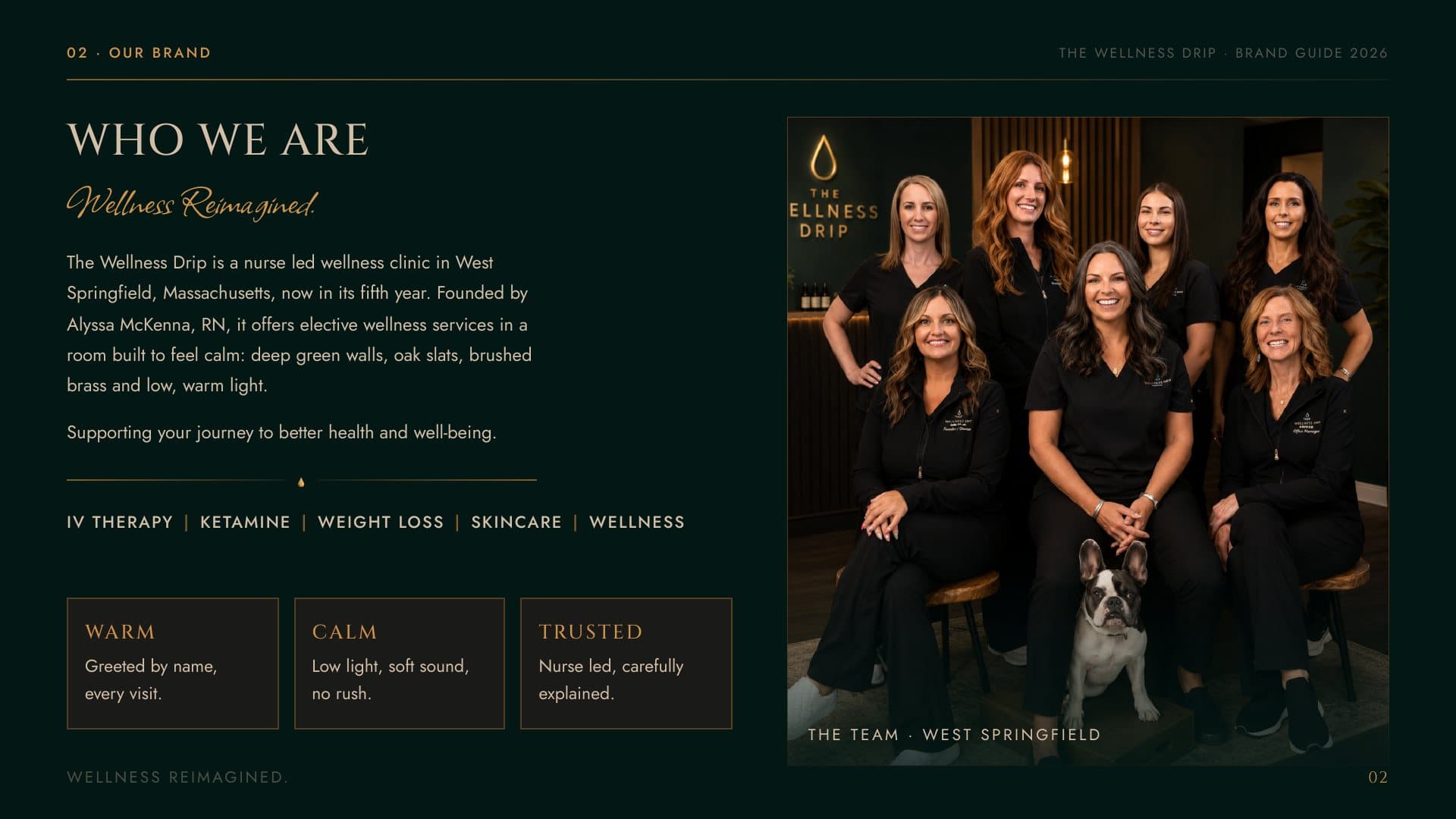 The Wellness Drip brand guide: who we are
